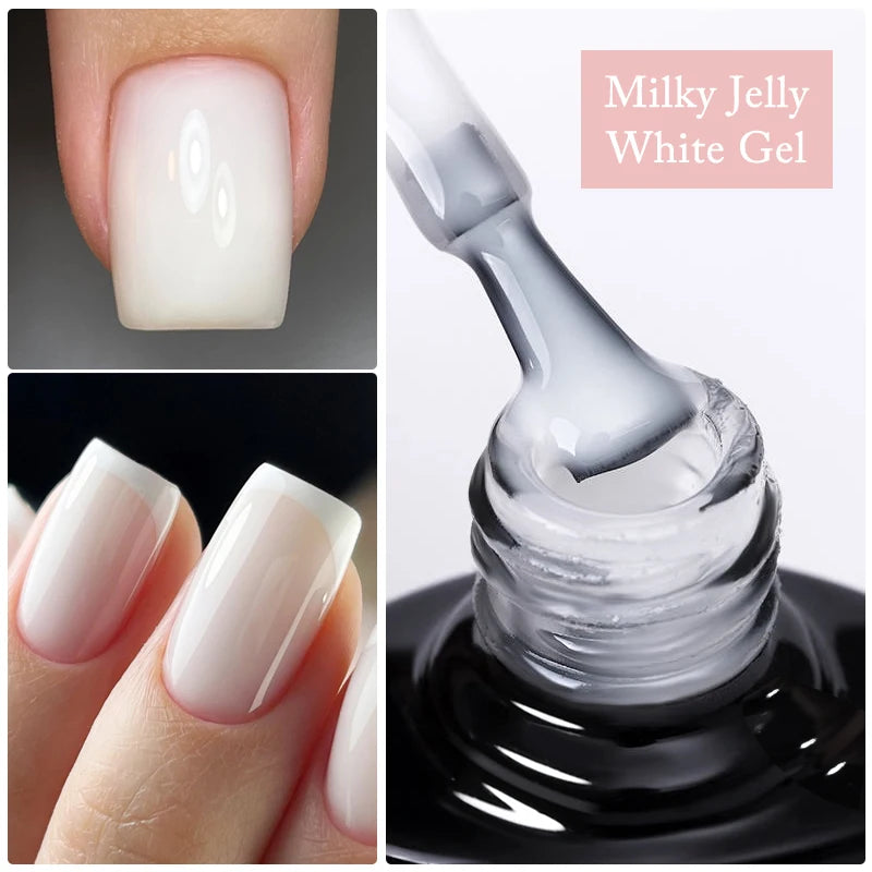UR SUGAR-Gel de base en caoutchouc cristal nude, vernis à ongles UV LED, document naturel, semi-continu, trempage, 7ml