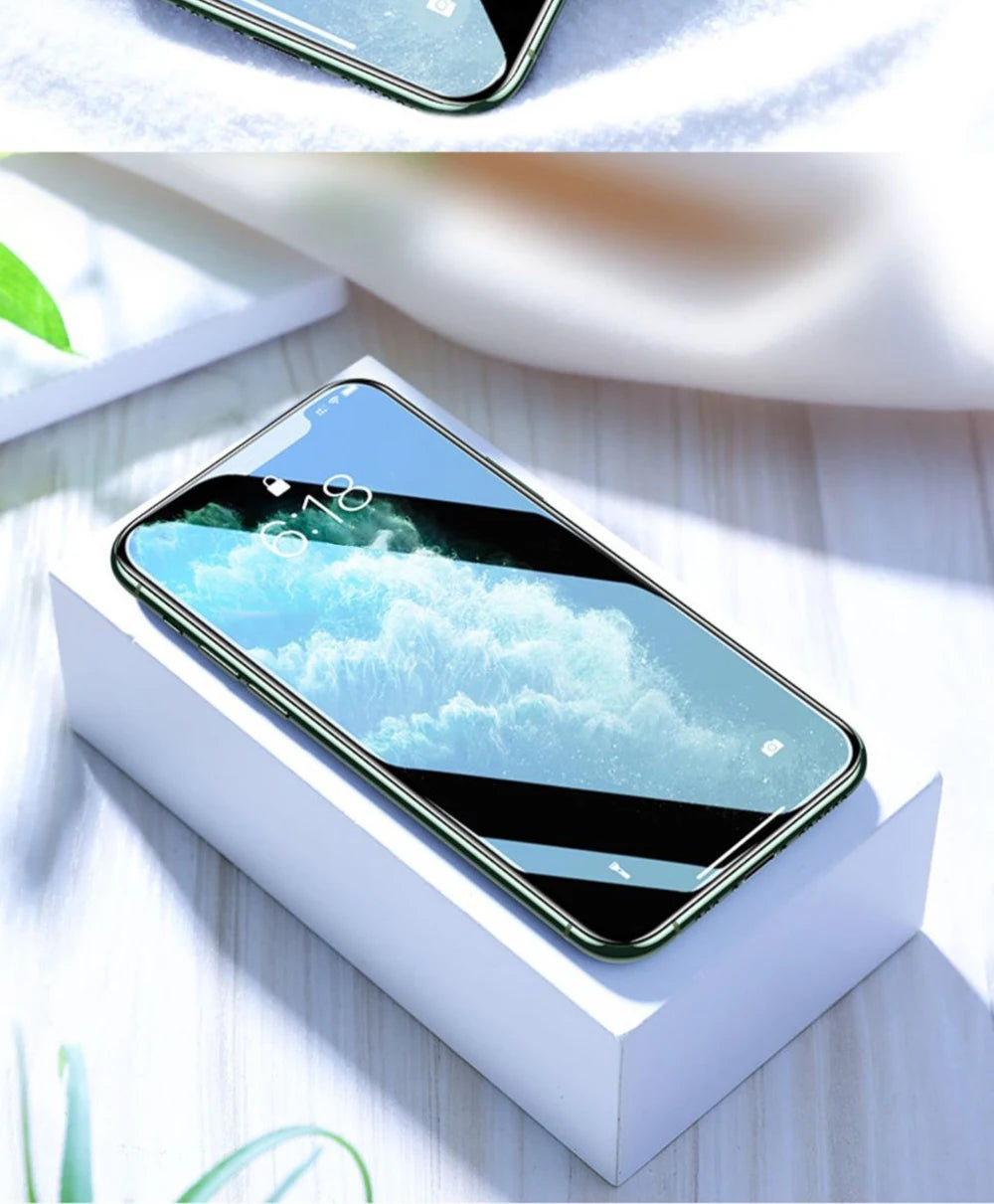 Pomerroom-Protecteur d'écran en verre HD, Plein écran, Protection en verre du Guatemala pour iPhone, 16, 15, 14, 13, 12, 11 Pro Max, 1 PC, 2 PC, 3PC