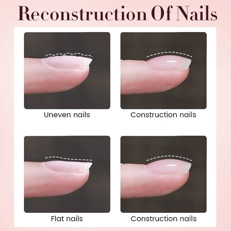 UR SUGAR-Gel de base en caoutchouc cristal nude, vernis à ongles UV LED, document naturel, semi-continu, trempage, 7ml
