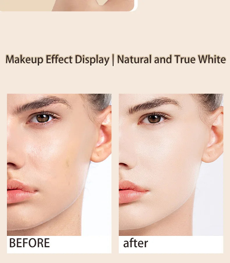 Correcteur liquide mat, haute couverture, imperméable, contrôle de l'huile, hydratant, longue durée, maquillage professionnel pour le visage