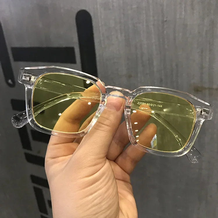 2024 New brand high-quality new polygon meter nail square sunglasses Fashion men hip hop glasses retro sunglasses women