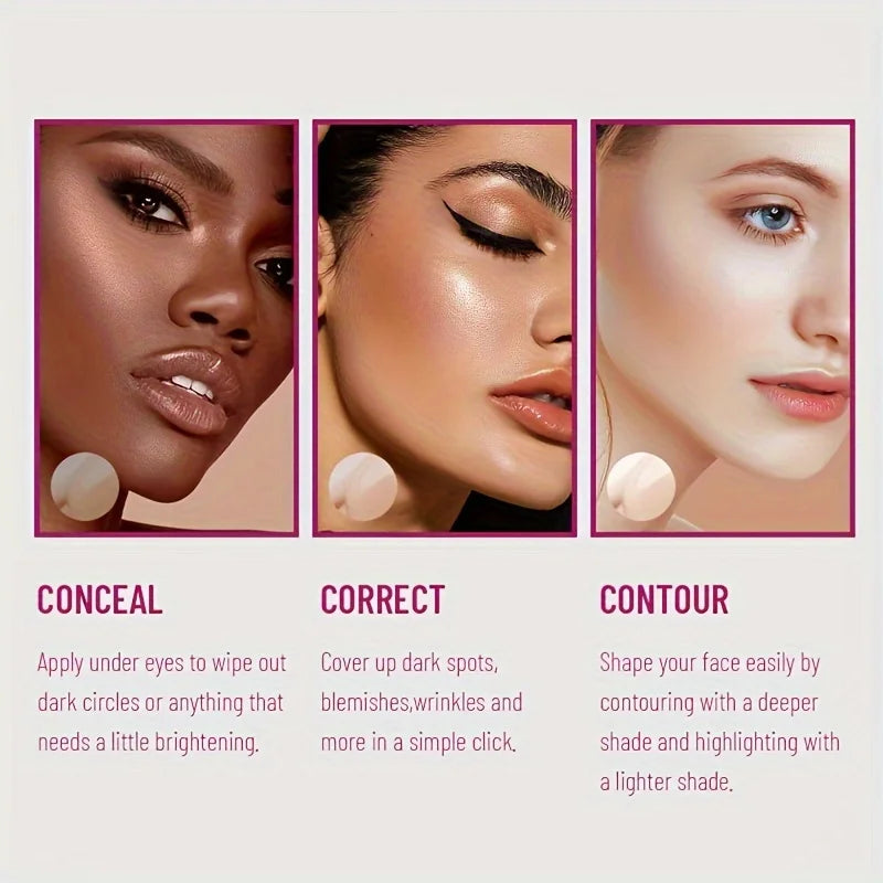 Correcteur de tête en éponge pour les taches de rousseur et les taches foncées, fond de teint liquide hydratant longue durée, pigmentation et imperfections de l'acné, nouveau