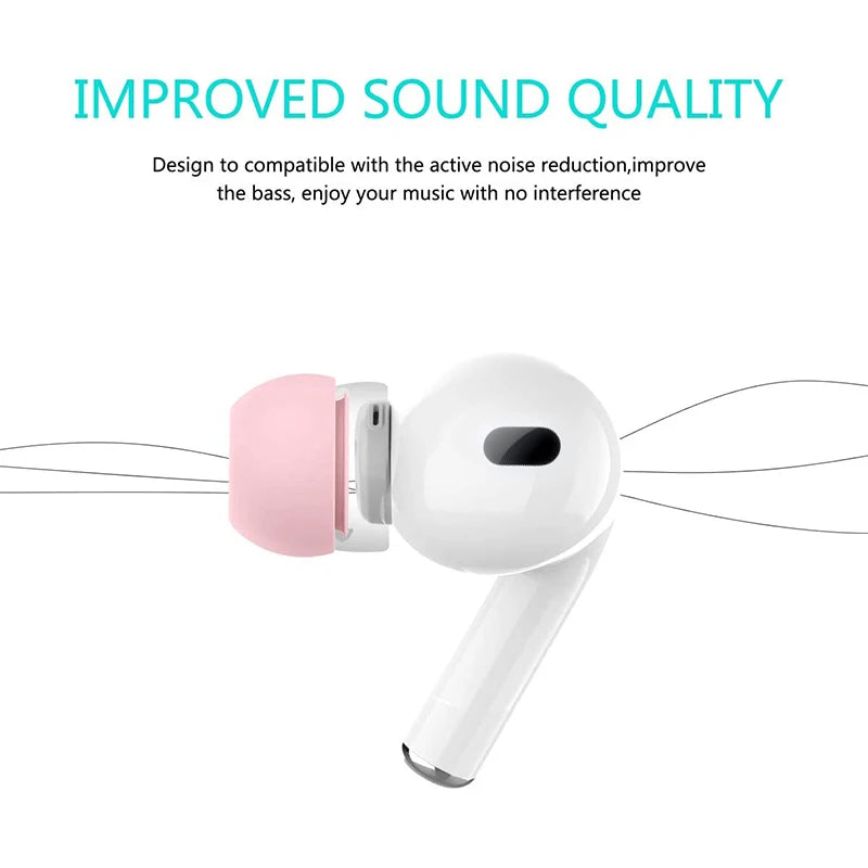 Silikon-Ersatzspitzen für Apple AirPods Pro 2 bunte Ohrhörer
