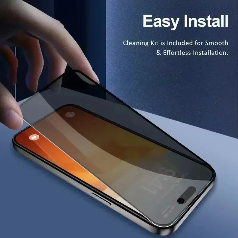 Protecteur d'écran de confidentialité à couverture complète, verre anti-espion pour iPhone 16, 11, 12, 13, 14 Pro Max, Mini, 8K, 15 Pro, Poly X, XS MAX, 5 pièces