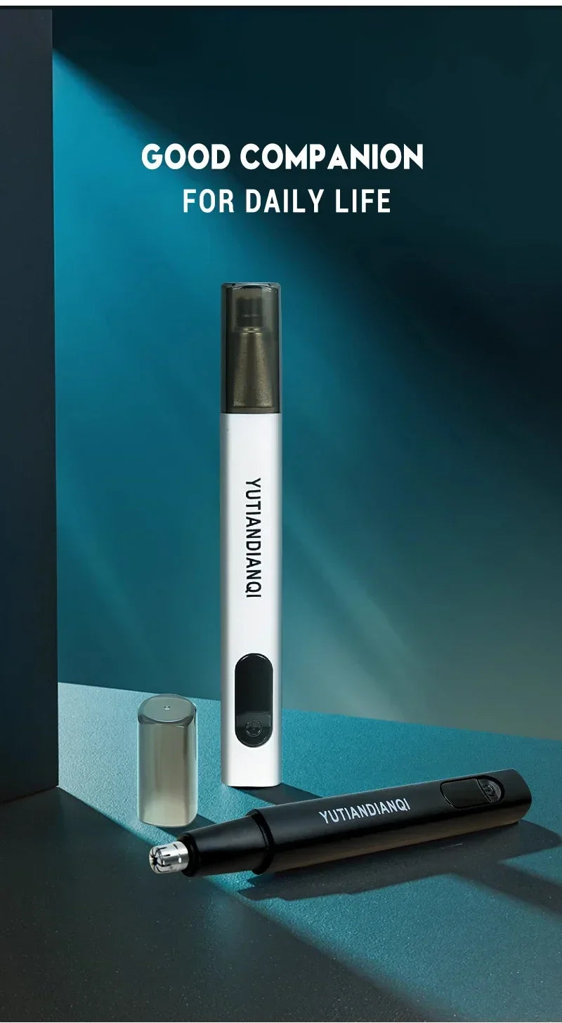 Tondeuse électrique Portable 2 en 1 pour hommes, tondeuse pour oreilles et nez, professionnelle, indolore, Portable, 2024