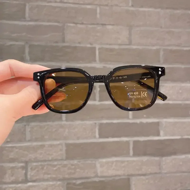 Children Sunglasses Vintage Square UV400 Sun Glasses Outdoor Cute Girl Boy Fashion Glasses Protection Classic Kids Sunglasses