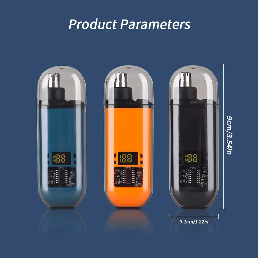 Tondeuse électrique Portable 2 en 1 pour hommes, tondeuse pour oreilles et nez, professionnelle, indolore, Portable, 2024