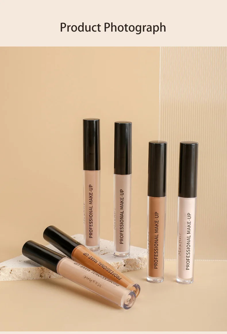 Correcteur liquide mat, haute couverture, imperméable, contrôle de l'huile, hydratant, longue durée, maquillage professionnel pour le visage