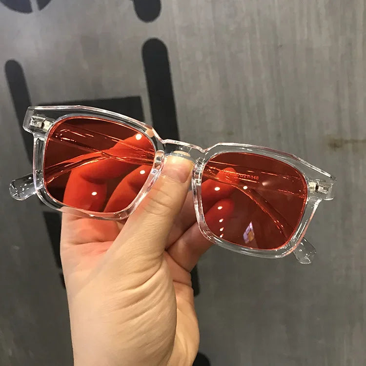 2024 New brand high-quality new polygon meter nail square sunglasses Fashion men hip hop glasses retro sunglasses women