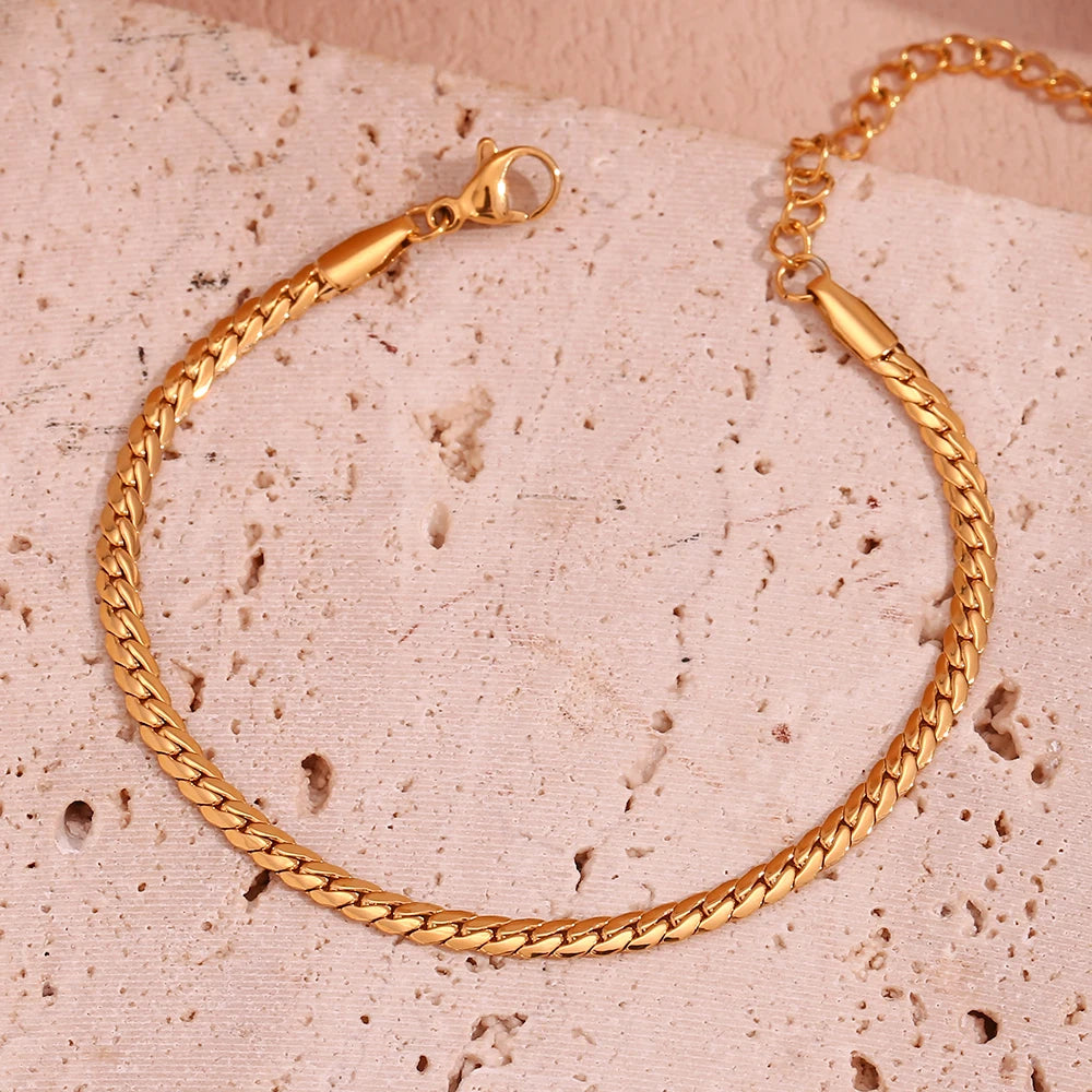 Wunderschönes Armband 2024 Edelstahl-Handarmbänder für Damen