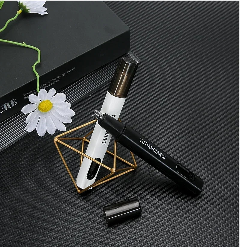 Tondeuse électrique Portable 2 en 1 pour hommes, tondeuse pour oreilles et nez, professionnelle, indolore, Portable, 2024