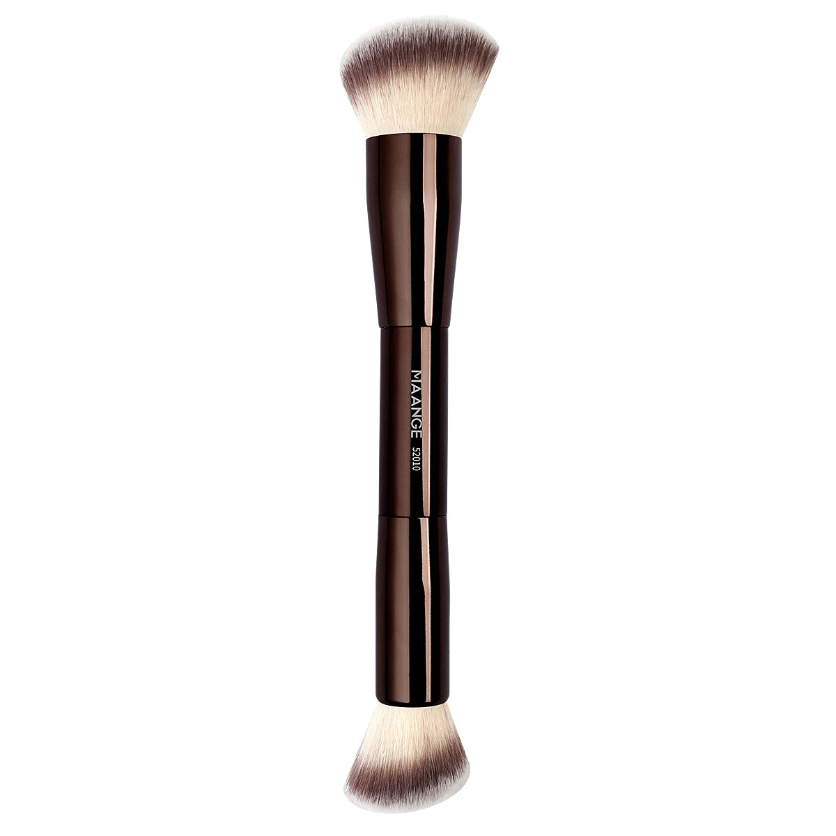 MAANGE-Pinceaux de maquillage à double tête, brosse pour fond de teint, poudre, correcteur, blush, bronzant, cheveux en fibre douce, outils de beauté cosmétiques