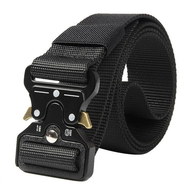 Männer Gürtel Armee Outdoor Jagd Taktische Multi Funktion Kampf Überleben Hohe Qualität Marine Corps Leinwand Für Nylon Männlichen Luxus