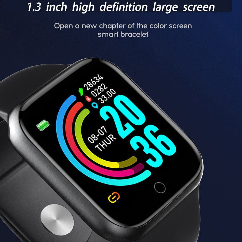 Vernetzte Uhr für Herren, 2er-Set wasserdichte Teile für Android und IOS