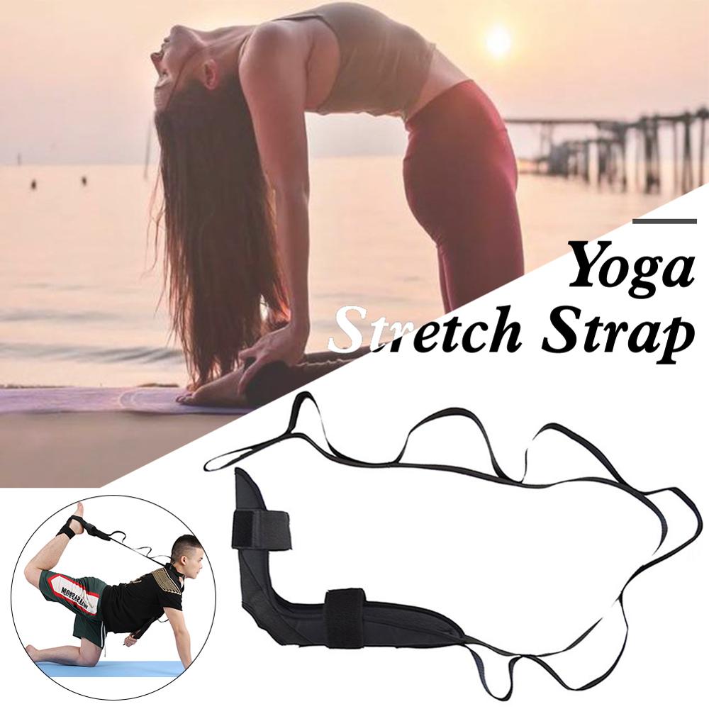 Yoga Flexibilität Stretching Beinstrecker Gurt für Ballett Cheer Dance Gymnastik Trainer Yoga Flexibilität Beinstrecker Gürtel