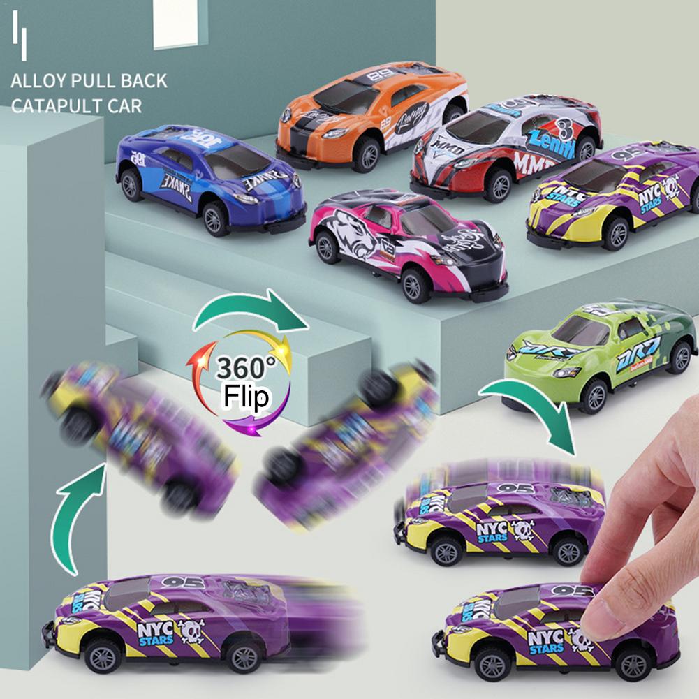 8 Stück Kinder Stunt-Spielzeugauto Legierung Stunt-Auto Spielzeug Geburtstagsgeschenk