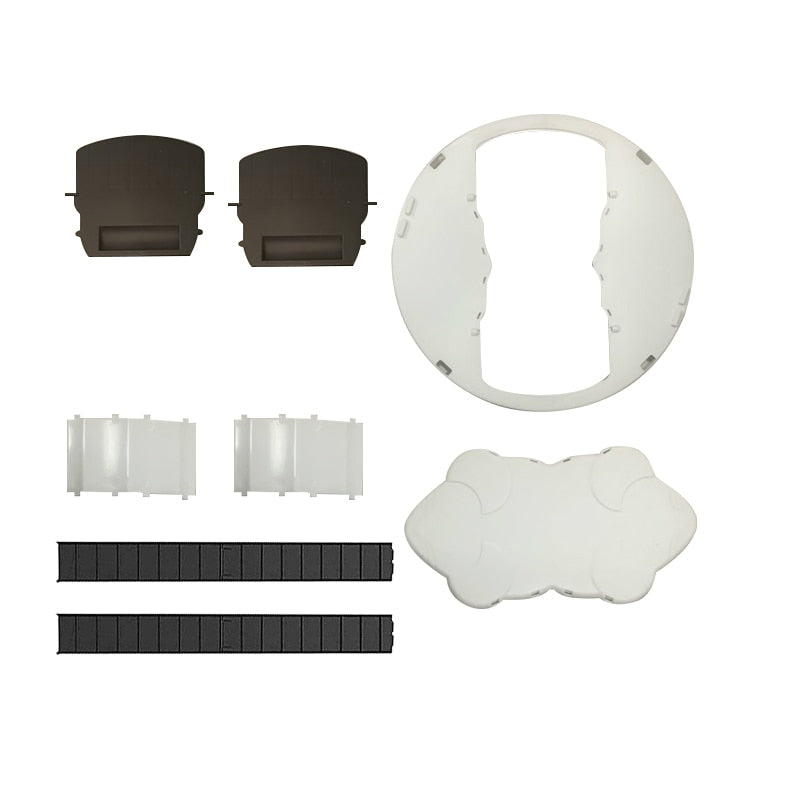 Wiederverwendbare Mausefalle, Kunststoff-Eimerdeckel, Rattenfallen, humane oder tödliche Mausefalle für Mäuse, Multi-Catch, automatische Rückstellung, Flip-Slide-Trap-Mäuse