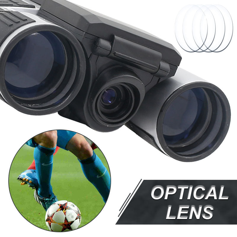 12x32 2,0 Zoll digitales Teleskop Fernglas mit LCD-Bildschirm, HD-Digitalkamera, Foto- und Videoaufnahme, Outdoor-Fernglas