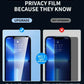 NNBILI 4 pièces couverture complète protecteur d'écran de confidentialité pour iPhone 11 12 13 14 15 16 Pro Max verre Anti-espion pour iPhone16 Plus 16e verre