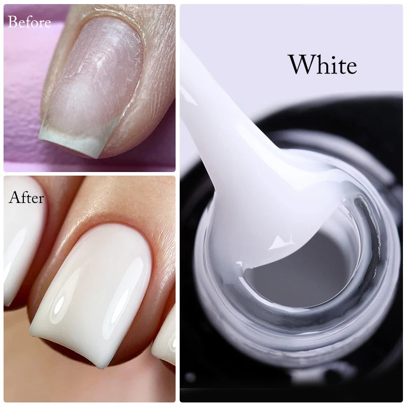 UR SUGAR-Gel de base en caoutchouc cristal nude, vernis à ongles UV LED, document naturel, semi-continu, trempage, 7ml