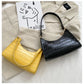 Fashion Exquisite Shopping Bag Retro Casual Women Totes Shoulder Bags Female Leather Solid Color Chain Handbag for Women 2023