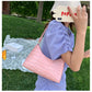 Fashion Exquisite Shopping Bag Retro Casual Women Totes Shoulder Bags Female Leather Solid Color Chain Handbag for Women 2023