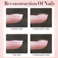 UR SUGAR-Gel de base en caoutchouc cristal nude, vernis à ongles UV LED, document naturel, semi-continu, trempage, 7ml