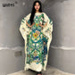 WINYI high quality beach dress Summer Print Elegant africa clothing beach outfits for women evening dress party muslim dress