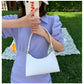 Fashion Exquisite Shopping Bag Retro Casual Women Totes Shoulder Bags Female Leather Solid Color Chain Handbag for Women 2023