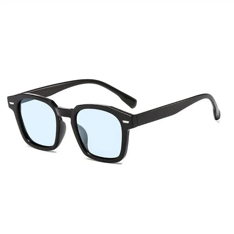 2024 Trendy Summer Fashion Goggles Retro Korean Cat Eye Women Square Sunglasses Ocean Film Ladies Outdoor UV400 Sunglasses