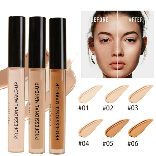 Correcteur liquide mat, haute couverture, imperméable, contrôle de l'huile, hydratant, longue durée, maquillage professionnel pour le visage