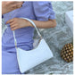 Fashion Exquisite Shopping Bag Retro Casual Women Totes Shoulder Bags Female Leather Solid Color Chain Handbag for Women 2023
