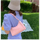 Fashion Exquisite Shopping Bag Retro Casual Women Totes Shoulder Bags Female Leather Solid Color Chain Handbag for Women 2023