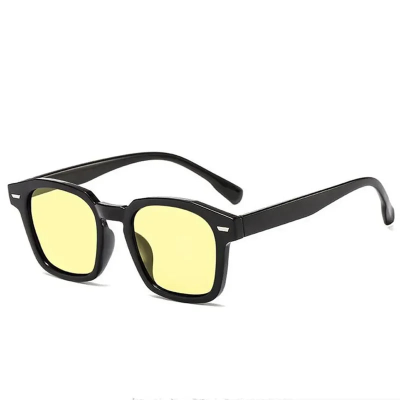 2024 Trendy Summer Fashion Goggles Retro Korean Cat Eye Women Square Sunglasses Ocean Film Ladies Outdoor UV400 Sunglasses