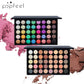 POPFEEL-Palette de fards à barrage 40 couleurs, longue durée, maquillage facile, brun, rose