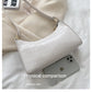 Fashion Exquisite Shopping Bag Retro Casual Women Totes Shoulder Bags Female Leather Solid Color Chain Handbag for Women 2023