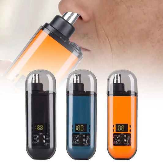 Tondeuse électrique Portable 2 en 1 pour hommes, tondeuse pour oreilles et nez, professionnelle, indolore, Portable, 2024