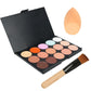 Correcteur de visage 15 couleurs, camsalomon crème, palette de contour, maquillage professionnel