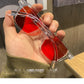 2024 New brand high-quality new polygon meter nail square sunglasses Fashion men hip hop glasses retro sunglasses women