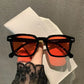 2024 Trendy Summer Fashion Goggles Retro Korean Cat Eye Women Square Sunglasses Ocean Film Ladies Outdoor UV400 Sunglasses