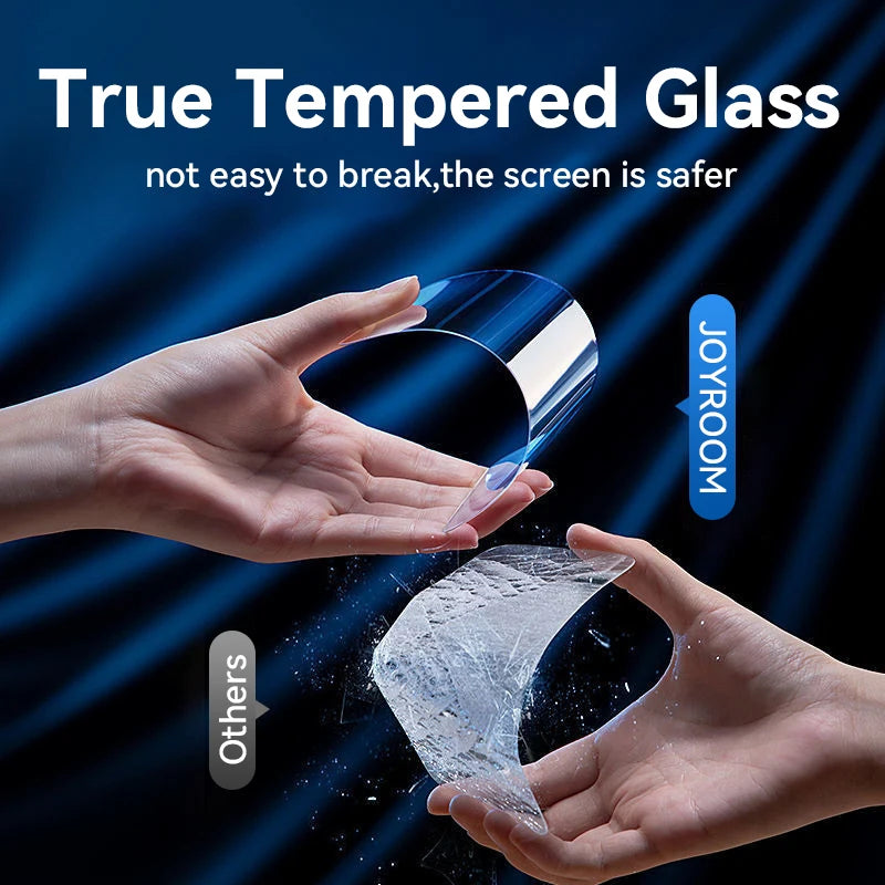 Pomerroom-Protecteur d'écran en verre HD, Plein écran, Protection en verre du Guatemala pour iPhone, 16, 15, 14, 13, 12, 11 Pro Max, 1 PC, 2 PC, 3PC