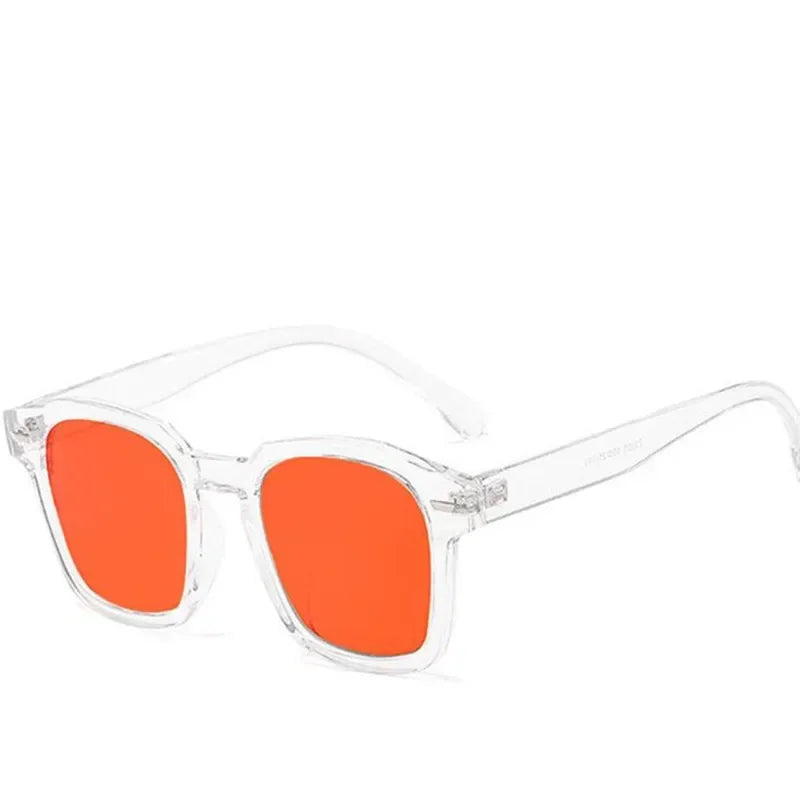 2024 Trendy Summer Fashion Goggles Retro Korean Cat Eye Women Square Sunglasses Ocean Film Ladies Outdoor UV400 Sunglasses