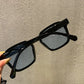 2024 New brand high-quality new polygon meter nail square sunglasses Fashion men hip hop glasses retro sunglasses women