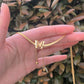 Vintage Schmetterling Halskette Für Frauen Edelstahl Klinge Schlange Ketten Ästhetischen Charme Halsband Frauen schmuck Geschenk Zu Mujer