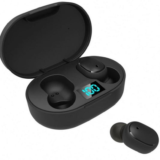 Neues E6s Smart Digital Display Bluetooth Headset Wireless Sports Mini Headset Stereo In-Ear