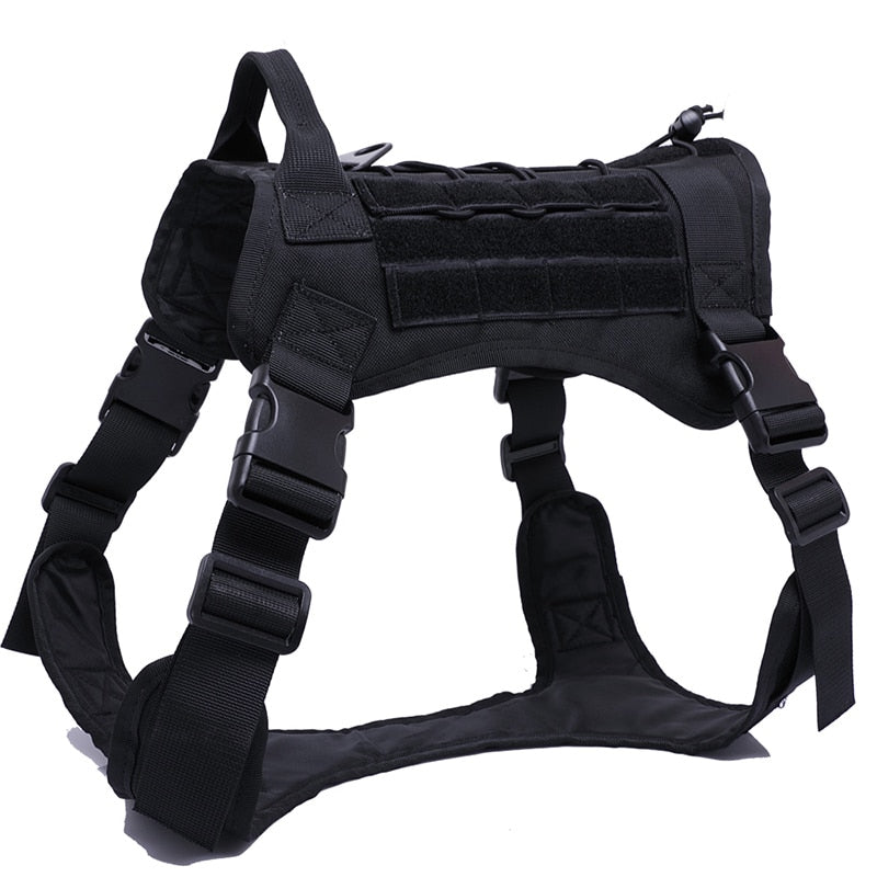 Tactical Dog Harness Pet Training Vest Dog Harness And Leash Set For Small Medium Big Dogs