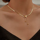 Vintage Schmetterling Halskette Für Frauen Edelstahl Klinge Schlange Ketten Ästhetischen Charme Halsband Frauen schmuck Geschenk Zu Mujer